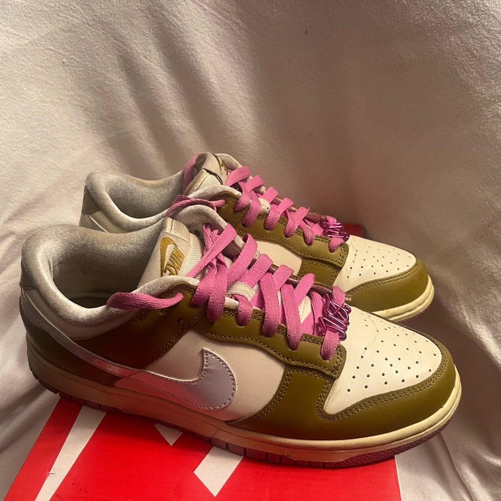 Nike Dunk Low Bronzine/Cocont Milk  Size 9